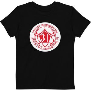 Wbsv - Biologisch katoenen T-shirt voor kinderen - Black, 3-4