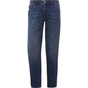 Jan Vanderstorm herren Jeans - 35 - donkerblauw