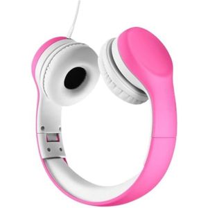 Koptelefoon kinderen met draad - Kinderkoptelefoon - Bedrade hoofdtelefoon - Veilig volume - School - Tablet - Laptop - Reizen - Muziek luisteren