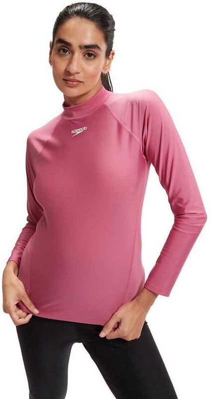 Speedo Rashguard Met Lange Mouwen Roze 10-11 Years Jongens,Meisjes