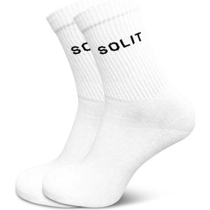 Beste hoge sokken - Sport sokken - 2 paar - 78% katoenen sokken - Maat 35-38 - voor Dames en Heren - Naadloze sokken - crew sokken