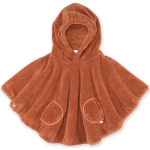 BEMINI Reisponcho - 9-36m - Softy + jersey - Hazelnoot