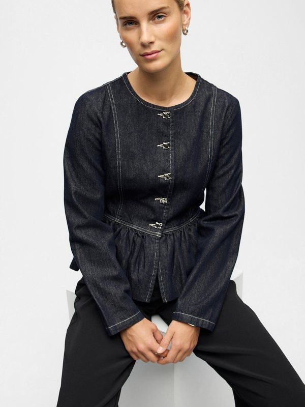 OBJECT - OBJAnita - Tussenjas - Donkerblauw - Denim