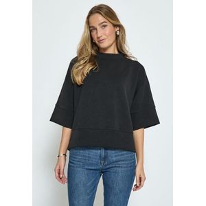 Peppercorn Dicette Half Sleeve Blouse Black