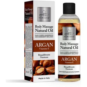 Lady Venezia Natuurlijke Lichaamsmassageolie met Argan 250ml