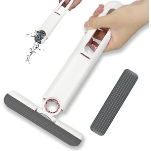 Veelzijdige Mini Mop met Zelf-Wringfunctie voor Efficiënte Schoonmaak
