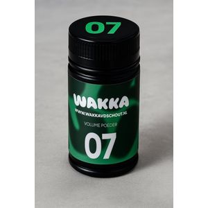 WAKKA 0.7 Volumepoeder – Instant Volume & Textuur – 20 gr – Matte Finish – Voor Fijn Haar