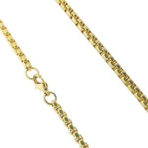 Stalen Jasseronketting Goudkleur