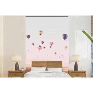 Luchtballon - Woestijn - Lucht - Landschap - Natuur - Behangpapier