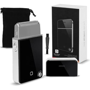 Mannen Elektrisch Ultradun Scheerapparaat - Oplaadbaar Wasbaar Nat/Droog - Scheerapparaat voor Gezichtsverzorging Baardtrimmer - Reciproblad met USB-oplader .