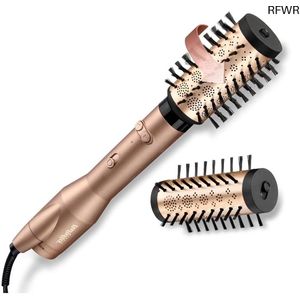 RFWR® Dual Roterende Föhnborstel met Ionische Technologie - 650W, 40mm & 50mm Opzetstukken, 2 Richtingen, 2 Warmte-instellingen en Cool Shot