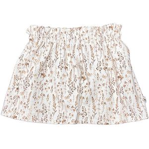 Rokje Dried Flowers - Crème/Bruin - Feathers - Maat 110/116