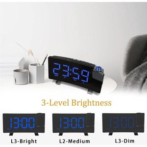 Equivera Wekkerradio Op Netstroom - Klokradio - Wekkerradio - Klokradio Met Wekker - Wekkerradio Dab - Wekker Dab Radio