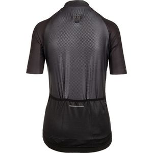 Bioracer Sprinter Coldblack - Fietsshirt Dames Korte Mouw - Extra UV-bescherming - Zwart - Maat XS