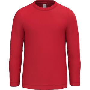 iDeal Basic Brand iDeal150 kinder T-shirt LSL IB314 - Ideal Red - 10/12 ans