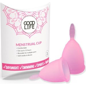 Menstruatiecup maat S - GOODLIFE products - Herbruikbaar en duurzaam