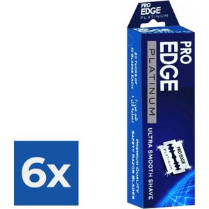 Pro Edge Double Edge Blade 100 Stuks - Voordeelverpakking 6 stuks