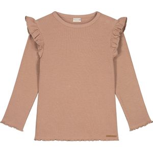 Prénatal baby shirt - Meisjes - Light Taupe Brown - Maat 62