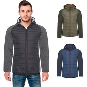 Mario Russo Mario Russo Jas Zwart - Modieuze Jas Polyester