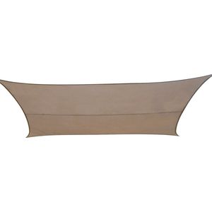 Practo Garden - Schaduwzeil - Rechthoek - Polyester - 3 x 4 m - Taupe