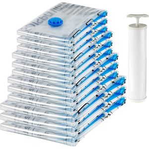 Vacuümzakken, ruimtebesparende zakken - Vacuüm Opbergtas voor Kleding, Kleding Dekbedden, Beddengoed, Kussens