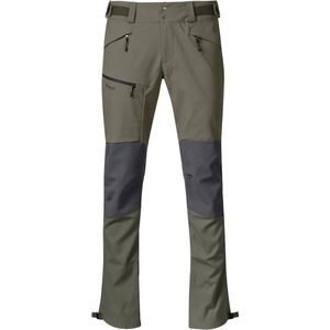 Fjorda Trekking Hybrid Pants - Green Mud/Solid Dark Grey