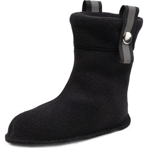 Ladeheid Sokken voor Regenlaarzen - Kinderen - Fleecesokken - LA-LA40-245-WW - Zwart - 22/23