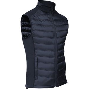 Func Factory mannen Hybride Bodywarmer Miles donkerblauw maat XL