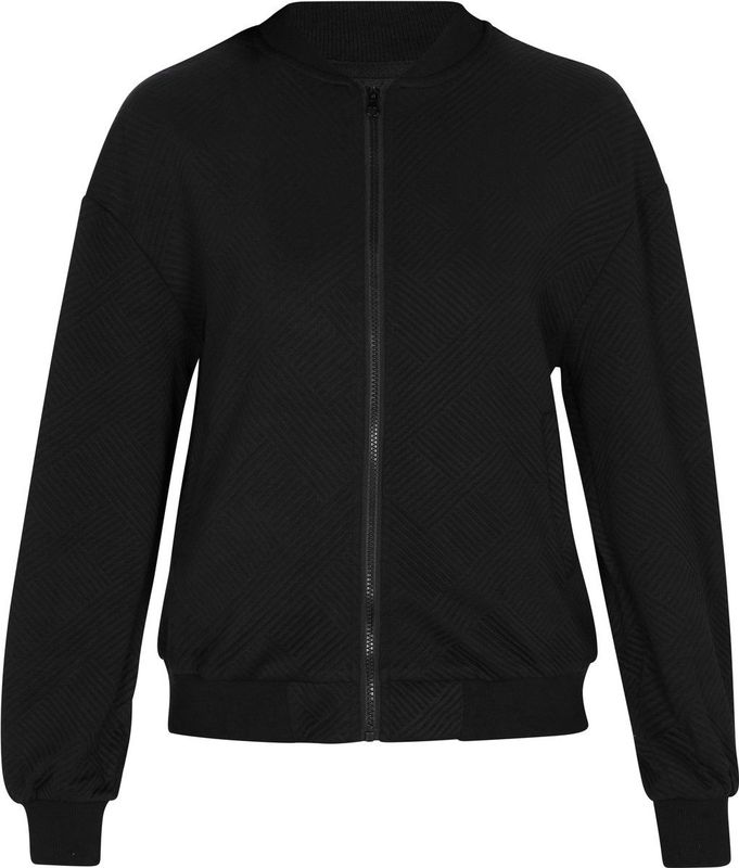 usha BLUE LABEL Tussenjas 'Fashion Look'  zwart