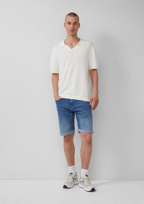 Bermuda - Jeans - Blauw - Katoen