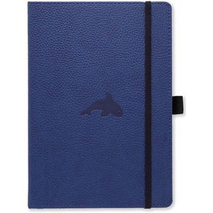 Dingbats A5+ Wildlife Blue Whale Notebook - Graph