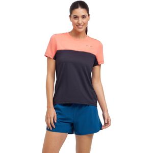 FALKE Running Tee Heat vochtregulerend functioneel shirt met korte mouwen dames oranje - maat XS
