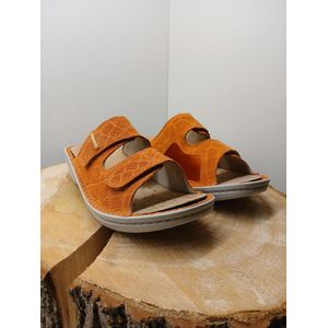 PODARTIS Dames Slippers, Alipes Tasmania Orange (SR104137) M: 38, W: 10,5
