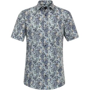 Gebloemd Venti Overhemd Korte Mouw Modern Fit 644289200-100 - XL