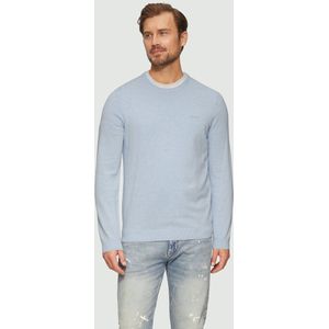 Gebreide Trui - Mélange - Knitwear - Lange Mouw - Normale Pasvorm