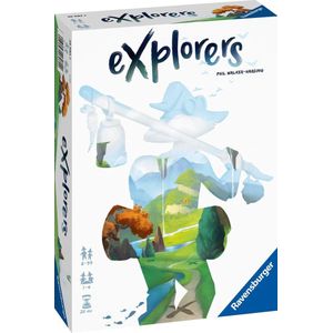 Ravensburger Immersive Games Explorers - A Fast-Paced Flip & Write Game for All Ages with Over 1 Million Combinations!