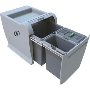 Equivera Statiegeld Containter - Afvalscheiding - Recycle Afvalbak - Lege Flessen - Nieuw Model 2024 - Statietas