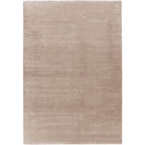 Nila - Vloerkleed - Taupe - 160x230 cm - Hoogpolig