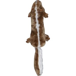 Pluche wezel 44 cm met piep hondenspeelgoed