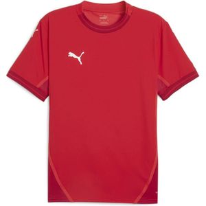 Puma Teamfinal Shirt Korte Mouw Heren - Rood | Maat: L