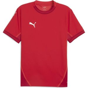 Puma Teamfinal Shirt Korte Mouw Heren - Rood | Maat: L