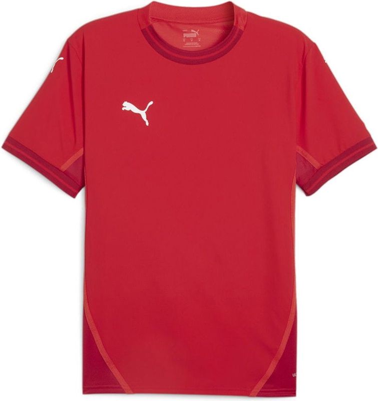 Puma Teamfinal Shirt Korte Mouw Heren - Rood | Maat: L