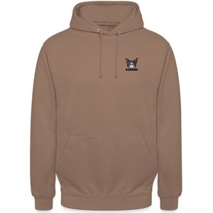 Kuromi Geborduurd Portret Hoodie Unisex