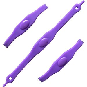 SHOEPS 8 Purple Rain - elastische veters