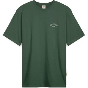 A-dam Green Tree Hugger - T-shirt - Heren - Volwassenen - Vegan - Korte Mouwen - T-shirts - Katoen - Groen - XXL
