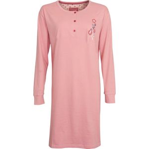 Tenderness Dames Nachthemd - Slaapkleed - Roze- Maat 3XL