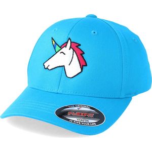 Hatstore- Kids Unicorn Aqua Flexfit - Unicorns Cap