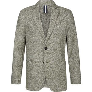 Profuomo - Blazer Wol Groen Melange - Heren - Maat 54 - Slim-fit