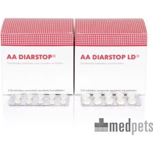 AA Diarstop Large Dog - 30 tabletten