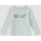 T-shirt - Zacht Katoenen Tricot - Met Speelse Print - Lange Mouwen